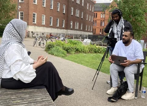 Dana Abu Qamar... A Law Student Described by Britain as a Danger to Its National Security (Video)